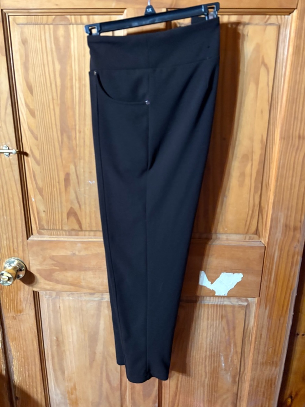 Soho Black Women's Ponte Skinny Pants